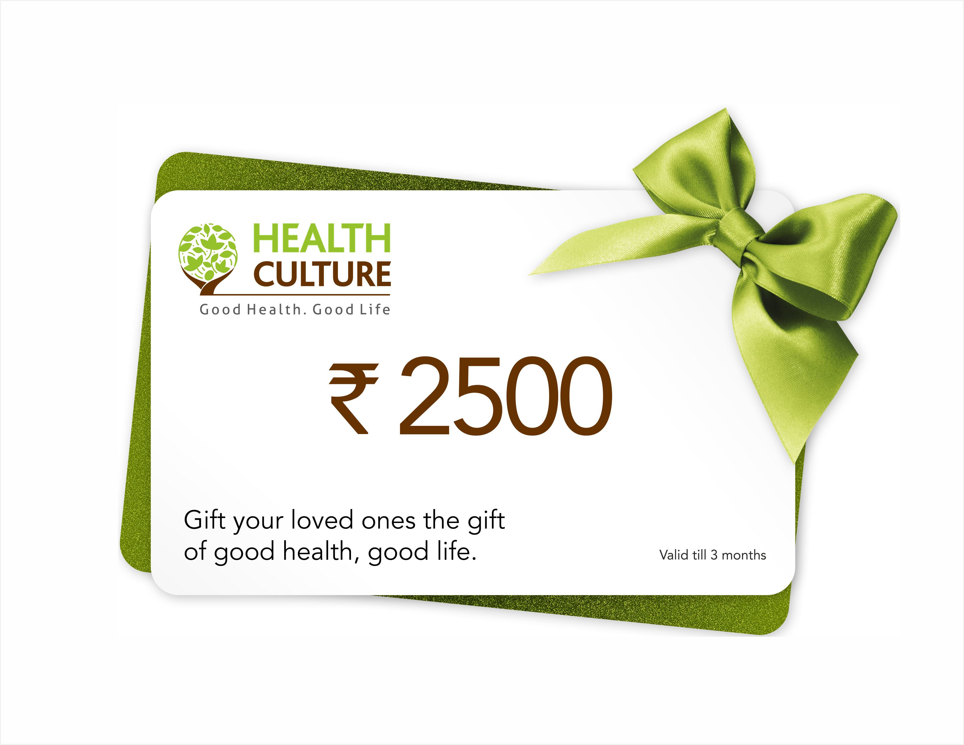 Health Culture Gift Vouchers